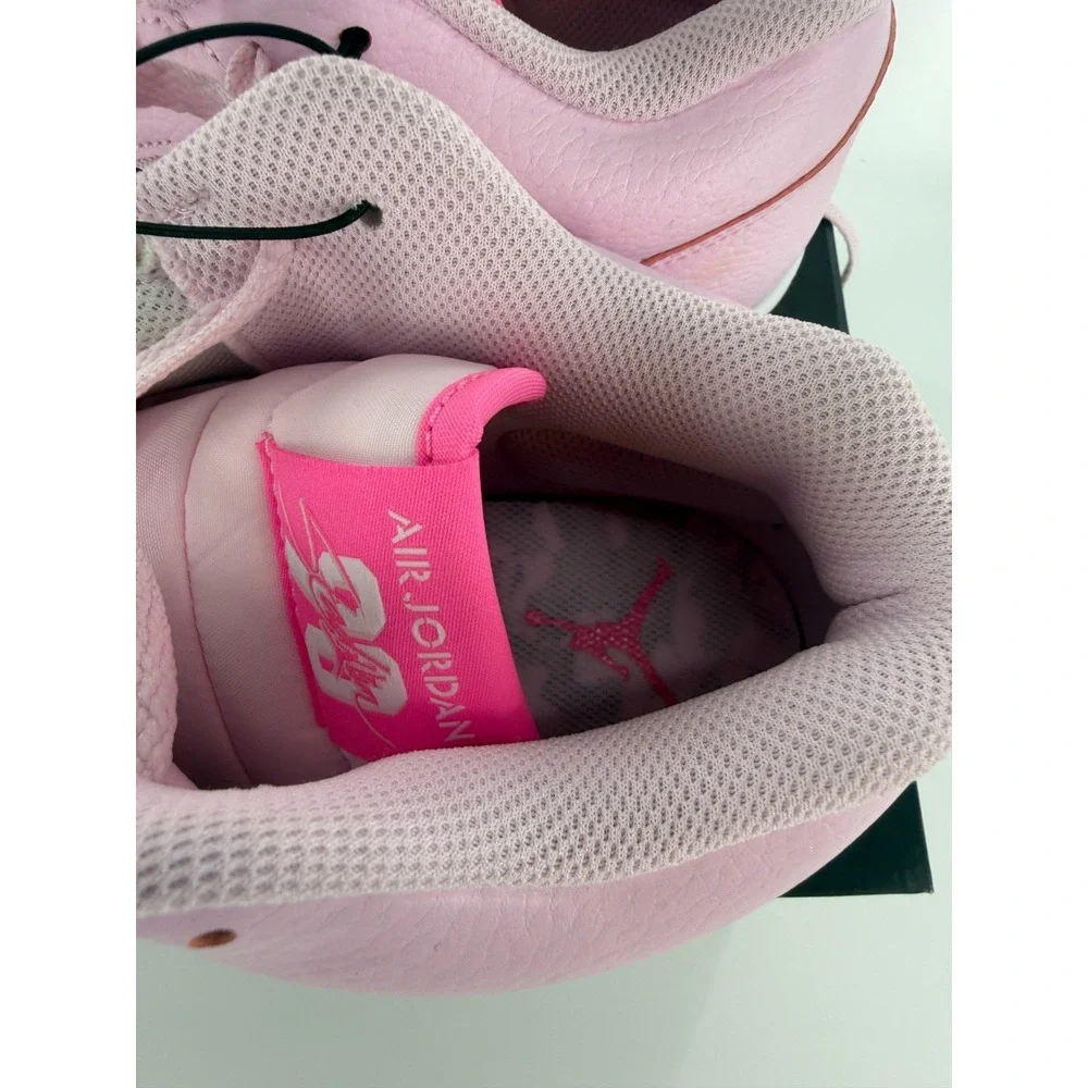 Nike Air Jordan Stadium 90 Low TD MCS Football Cleats HQ0210-600 Mens 12 Pink